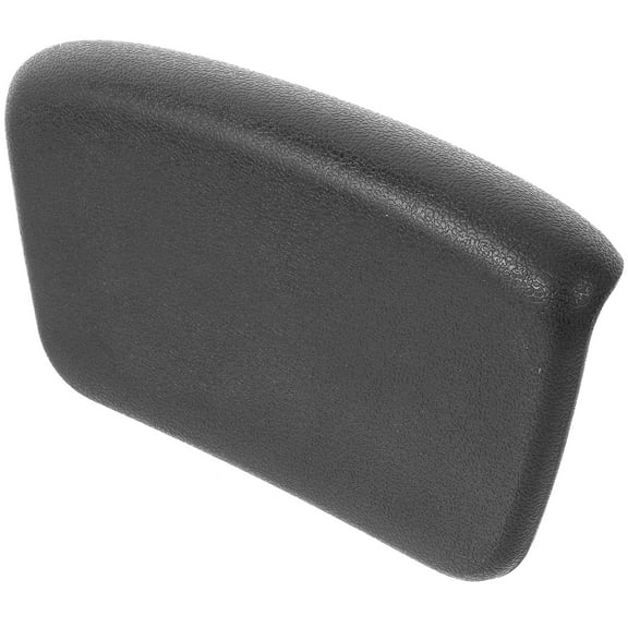STRANDCHIC Black PVC Bath Pillow for Bathtub Comfort and Relaxation, Spa-Quality Support Cushion