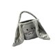 thumbnail image 5 of Bolsa de transporte ligera para dulces de Pascua, cesta de regalo con huevos decorativos y contenedor de almacenamiento. Gris, 5 of 9