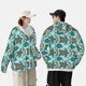 thumbnail image 4 of Fotbe Turtles And Seahorses Chaqueta con Protección Solar UPF 50+ para Hombre y Mujer, Camisa con Capucha y Bolsillos-Medium, 4 of 7
