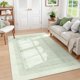 thumbnail image 1 of Alfombra Morebes de 152 x 213 cm, color verde salvia, lavable y antideslizante, 1 of 8