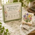 thumbnail image 6 of Wildflower Bouquet Mosaic Art DIY Kit for Adults Beginners,3.5in Handmade Glass Tile Mosaic Craft Set With Wooden Display Easel,for Home Wall Table Decor,Holiday Housewarming Gift, 6 of 6