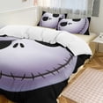 thumbnail image 2 of The Nightmare Before Christmas Consistent Sleep Texture Secure Fit Zipper Clean Structure Fabric Duvet Cover Sets Need, 2 of 5