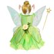 thumbnail image 3 of Disfraz de Disney Tinker Bell para niñas, disfraz de Hada Verde, vestido de princesa de fantasía, fiesta de cumpleaños, Halloween, Carnaval, ropa, 3 of 5