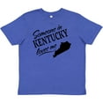 thumbnail image 3 of Inktastic Someone in Kentucky Loves Me Youth T-Shirt, 3 of 5