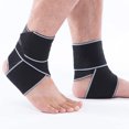 thumbnail image 2 of Ankle Support Brace, Adjustable Compression Ankle Braces for Sports Protection, One Size Fits Most for Men & Women, 2 of 7