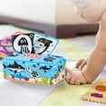 thumbnail image 4 of Juguetes de caja de pañuelos para bebés, Educación temprana Relleno con 8 colores Tejidos Juguete sensorial para 6- Recién , Oceano Océano, 4 of 8