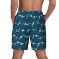 thumbnail image 4 of Fotbe Party Shark Cute Men’s Swim Trunks Quick Dry Swim Shorts Board Shorts with Mesh Lining-Medium, 4 of 9