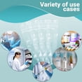 thumbnail image 3 of Pack of 1000 Clear Syringe Bags 3 x 10. Zip lock Plastic bags 3x10.1.5 mil thick. Jewelry Organizer Bags, Pills Bags. Polyethylene Seal Top bags for hospitals, clinics, labs., 3 of 8