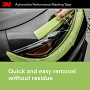 3M 233+ Automotive Refinish Masking Tape, 36mm x 32m, 1 Roll