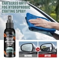 thumbnail image 2 of Pebbuoy 100ML Car Windshield Spray Clear Vision Long-lasting Effect Rearview Mirror Visibility Enhancer Car Glass Waterproof Anti Fog Coating Agent Spray, 2 of 7