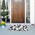 thumbnail image 5 of Yayeee Doormat for Indoor Entrance 32" x 20" Non Slippery Floor Rug, Cow Spots, 5 of 8