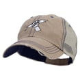thumbnail image 2 of Electrician Icon Embroidered Low Profile Special Cotton Mesh Cap - Khaki OSFM, 2 of 5