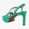 thumbnail image 3 of Naturalizer Abby Women's Heels Jade Green Smooth Size 11 W, 3 of 8