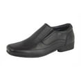 thumbnail image 2 of Roamers Childrens/Boys Leather Twin Gusset School Shoes, 2 of 3