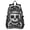 Skull Pixel Art, variant on JIALIOU 14" Laptop Backpack Waterproof Airline Approved Stylish Casual Daypack for Travel Business College Work, Skull Pixel Art