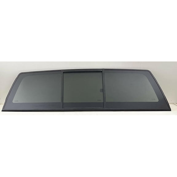 Back Sliding Window Glass Manual Back Slider Compatible with Ford Series F150 2015-2020 Models