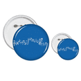thumbnail image 1 of Azul jumpg musica 5-le personal Insignia insignia botón diseño conjunto, 1 of 3
