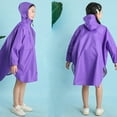thumbnail image 3 of Raincoat Toddler Wear Rain for Boy Kids Girls Cartoon Children 3D Ponchos Jacket Boys Coat&jacket Hooded Rainwear Kids Raincoats 7-9, 3 of 5