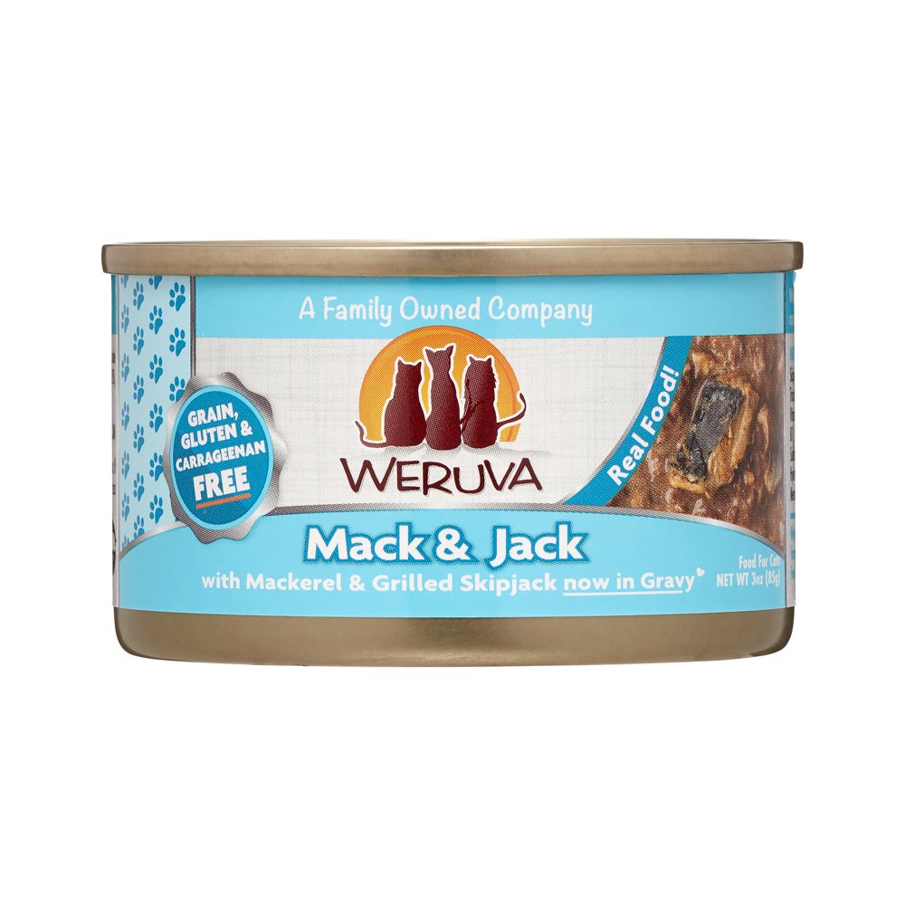 (24 Pack) Weruva Mack & Jack with Mackerel & Grilled Skipjack Grain