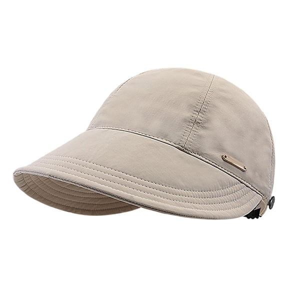Yuanlong Womens Baseball Cap Wide Brim Sun Hat Lightweight Adjustable Foldable Summer Daily Outdoor Sport Running Headwear
