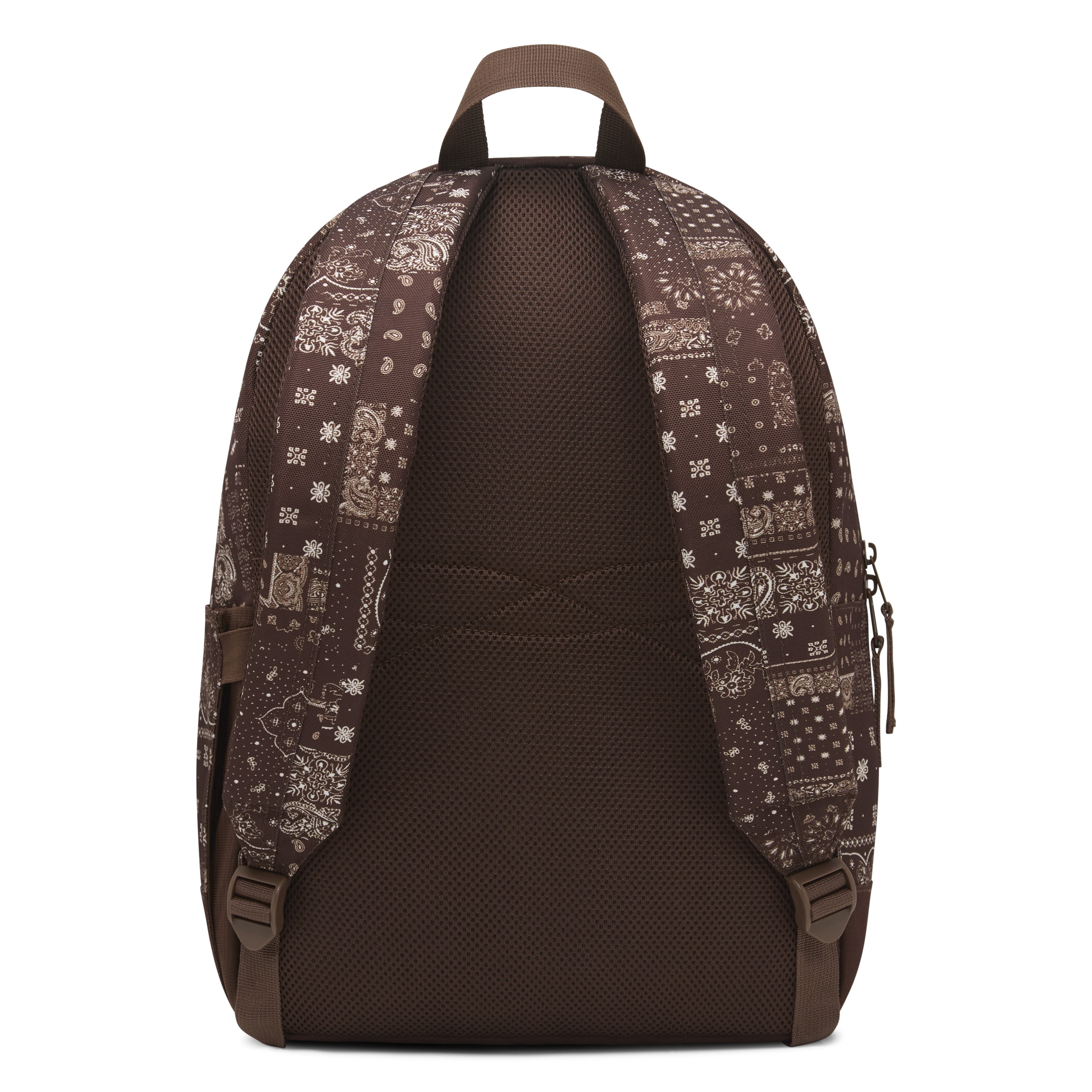 Levi Strauss Signature Unisex 17.5" Adult Single Pocket Backpack, Brown Bandana