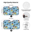 thumbnail image 5 of Yiaed Pirate Marine Animals Print Car Windshield Sunshade Front Auto Car Front Window Sun Shade Foldable Sun Visor Shield Cover Auto Accessories for Sedan SUV Truck-Medium, 5 of 5