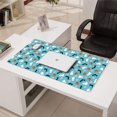thumbnail image 3 of Long Mouse Pads for Desk,Halloween Ghosts Bats and Pumpkins Desk Mats on Top Of Desks, Desk Mouse Pad Extra Large with 3mm Non-Slip Base and Stitched Edge for Gaming,Office,Work,Home 31.5"x15.7", 3 of 6
