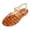 A-Orange347, variant on Womens Jelly Slingback Sandals Retro Woven Closed Toe T-Strap Ankle Buckle Ladies Sandals Summer Poolside Resort Casual Sandals