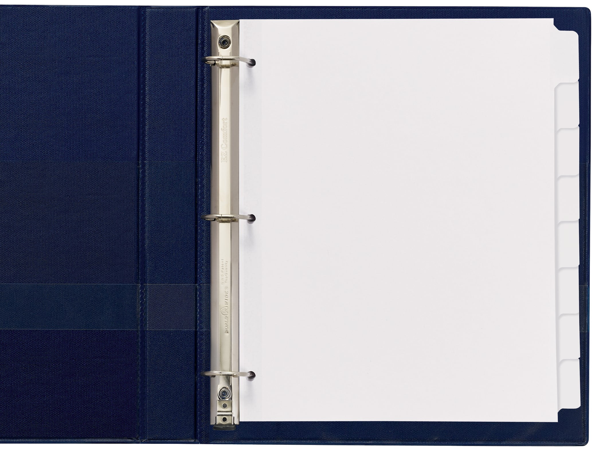 Avery Write & Erase Divider, 8-Tab, Paper, White Body, White Big Tabs, Handwrite, 1 Set