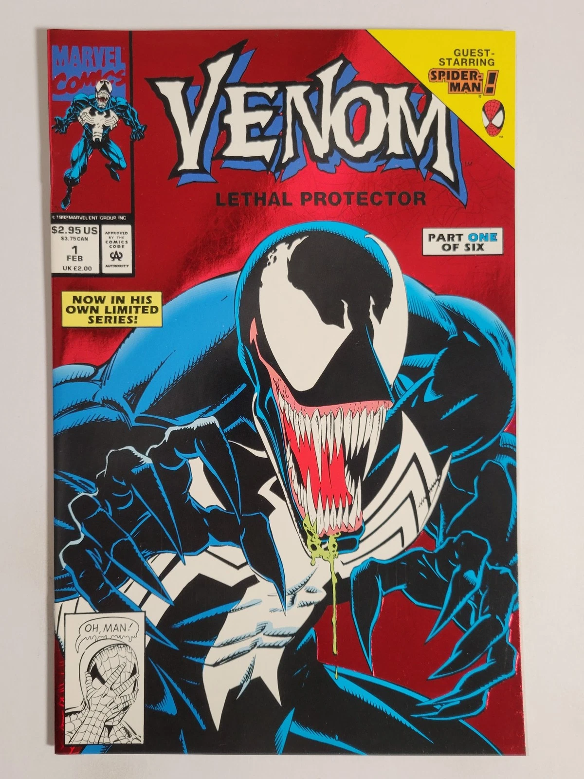 Venom Lethal Protector #1 NM 1st Solo Series