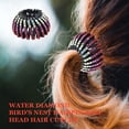 thumbnail image 2 of Ruiboury Hair Accessory Quick And Convenient Hair Styling Various Colors And Styles Daily And Travel Gradient pink 1Set, 2 of 5