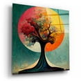 thumbnail image 2 of Epic Art 'Tree Of Life 5' by Ray Heere, Acrylic Glass Wall Art, 12"x12", 2 of 8