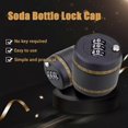 thumbnail image 3 of Soda Bottle Lock Cap,Bottle Cap Lock,Wine Bottle Lock Cap Combination Password, 3 of 5