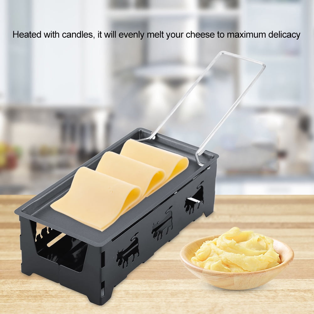 Portable Non-Stick Cheese Raclette Rotaster Baking Tray Stove Set Home Kitchen Grilling Tool Niunion Raclette 