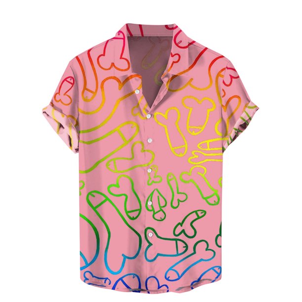 Playeras Lisas Para Hombre Camisa De Playa Con Estampado De Manga Corta Para Hombre