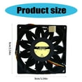 thumbnail image 5 of Gieenan 92x92x25mm 92mm 12V Cooling Fan 1.04A for Industrial Use and High End Computings, 5 of 8