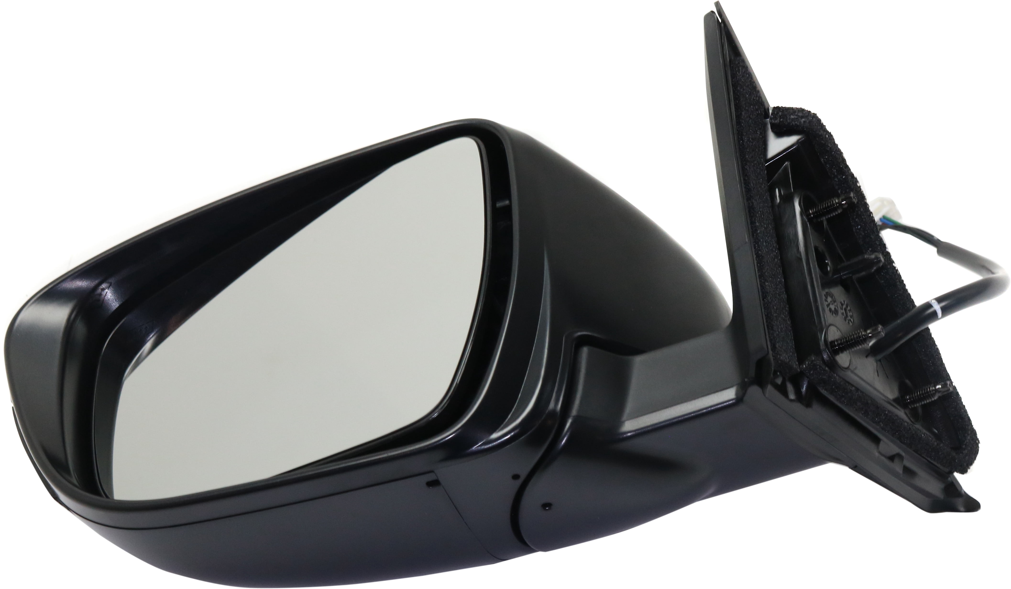 Mirror Compatible With 2014-2016 Nissan Rogue Left Driver Side Heated In-housing Signal Light Paintable Kool-Vue