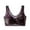 Purple, variant on TSADFHJI Women's Lace Buttonless Comfortable Bra Push up Lace Bra Comfort Wireless Lace Bralette for Women Posture Bra Everyday Bra Womens Bras with Robe Women's Bras Women Bras White Beige L
