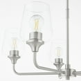 thumbnail image 2 of 6313-5-65 Quorum Lighting Raymond - 5 Light Chandelier-26 Inches Tall and 27 Inches Wide-Satin Nickel Finish, 2 of 4