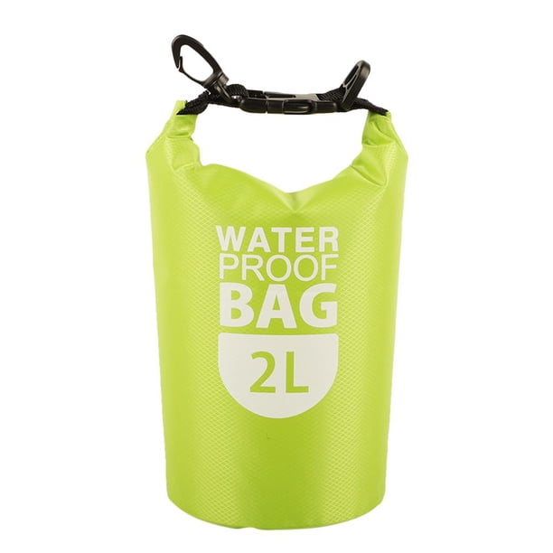 Bolsa seca impermeable Kusrkot de compresión flotante para Canotaje en Kayak Verde