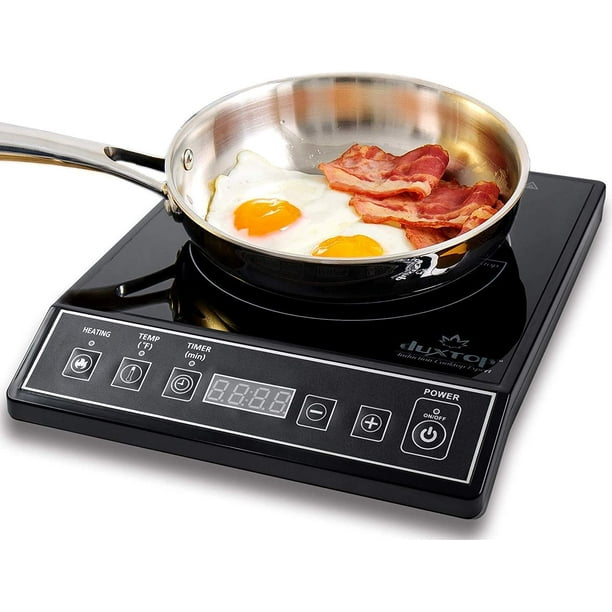 Duxtop 1800W Portable Induction Cooktop Countertop Burner, Black 9100MC