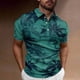thumbnail image 2 of Summer Men's Performance Micro Elastic Short Sleeve Golf Short Sleeve Top 4XL, 2 of 5