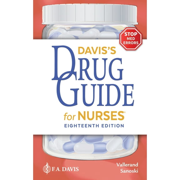 Pre-Owned Davis's Drug Guide for Nurses (Paperback) 1719646406 9781719646406
