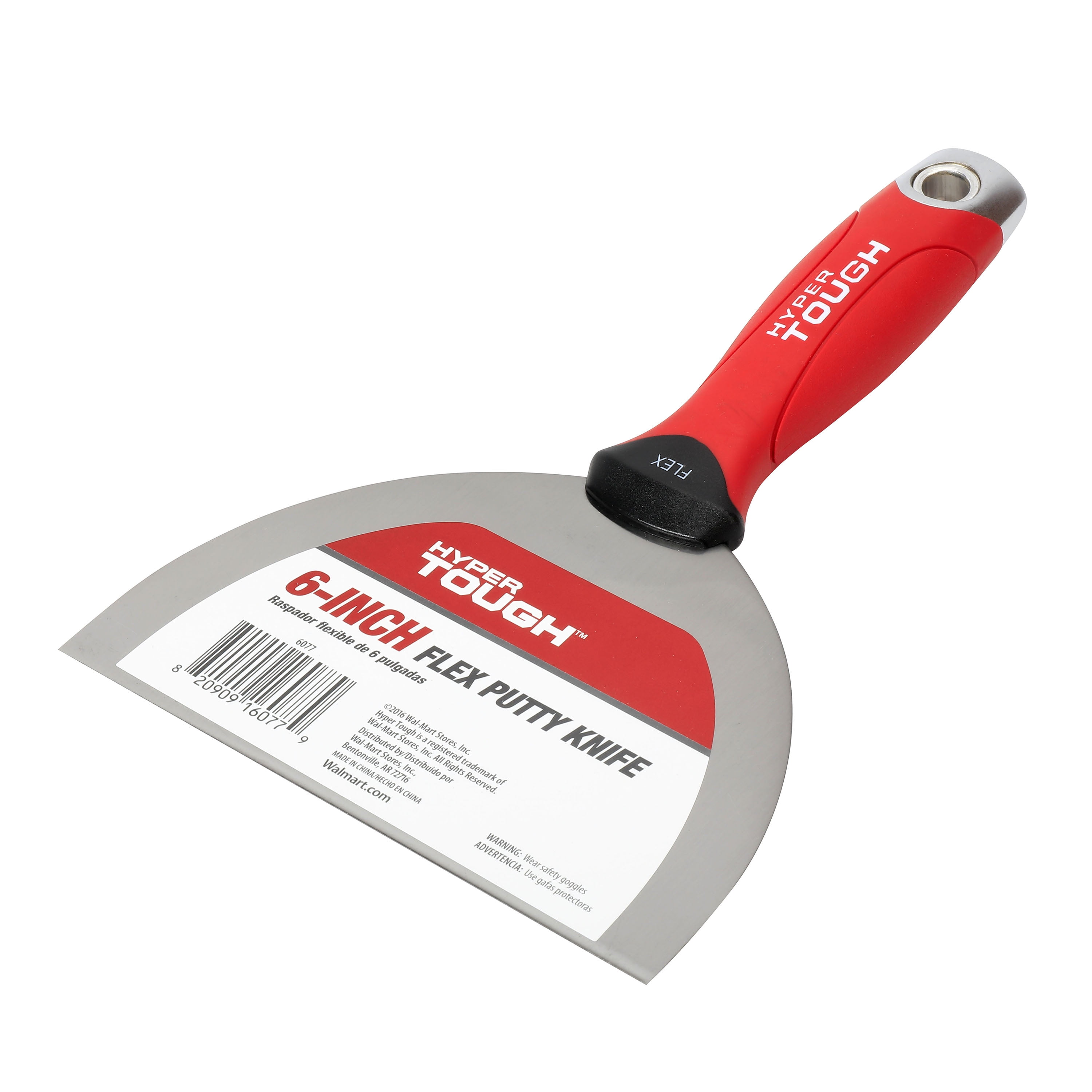 Hyper Tough Soft Grip 6-inch Flex Metal Putty Knife
