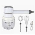 thumbnail image 4 of Wireless Electric Food Mixer Mini USB Rechargeable Handheld Egg Beater Baking Hand Mixer Household Kitchen Tools Green, 4 of 5