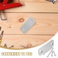 thumbnail image 3 of TEHAUX Strike Plate For Deadbolt Edge Gap Filling Stainless Steel 1 Set, 3 of 8
