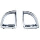 thumbnail image 3 of For Mini R55 R56 R57 R58 R59 JCW S Air Duct Frame Chrome 1 Pair Set 51117255119 51117255120, 3 of 5