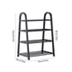 thumbnail image 4 of RKSTN shoe rack Shoe Rack- Shoe Rack Storage Organizer With 4 Tiers Metal Shelves For Bedroom- Closet-Entry- Dorm Room, 4 of 6