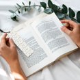 thumbnail image 5 of Kdxio Cartoon House Print Metal Tassel Bookmarks,Perfect Gift for Art Lovers and Bookworms Metal Bookmarks for Women, 5 of 8