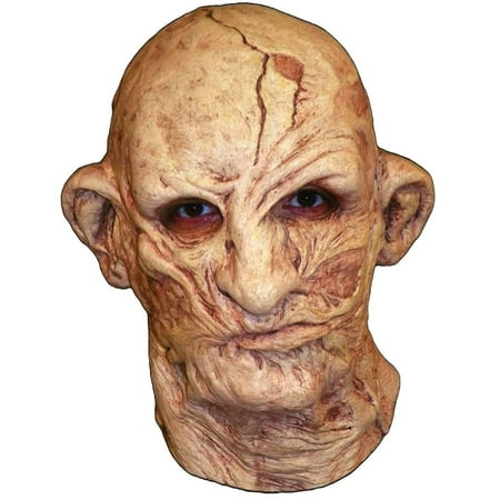Warm Ivory and Red Zombie Tiny Firefly Unisex Adult Halloween Mask Costume Accessory - One Size